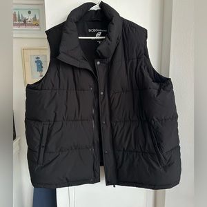 BCBG Black Puffer Vest